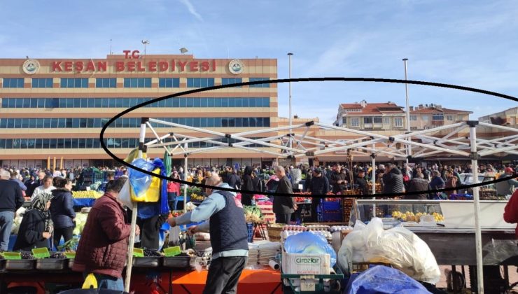 Pazaryerinde “Çadır açmayın” uyarısı yapıldı