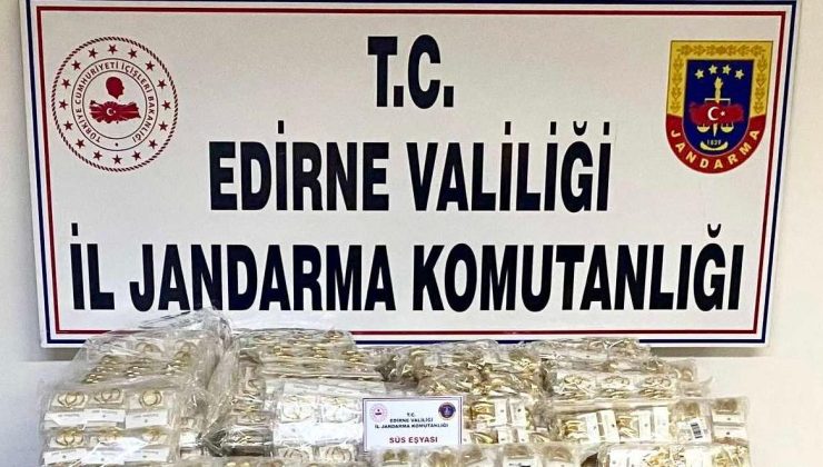 Dondurulmuş deniz ürünü ve süs eşyası ele geçirildi