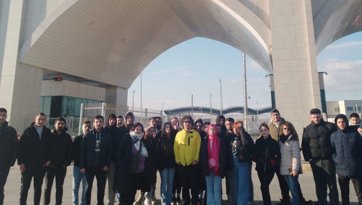 Öğrenciler gümrükte incelemelerde bulundular