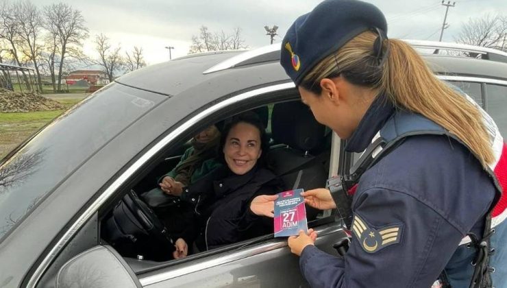 Jandarma KADES uygulamasını tanıtmaya devam ediyor