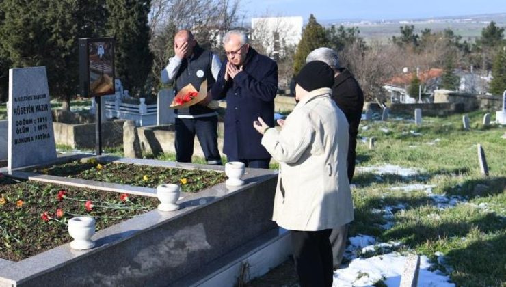 Merhum Belediye Başkanı Hüseyin Yazır, ölümünün 45. yılında anıldı
