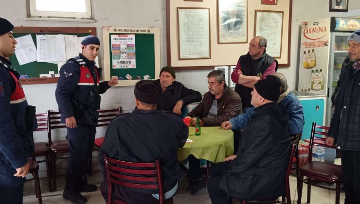 Köy halkı dolandırıcılara karşı uyarıldı