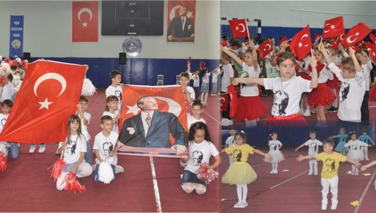 Çocuklar 23 Nisan Ulusal Egemenlik ve Çocuk Bayramı’nın tadını çıkarttı