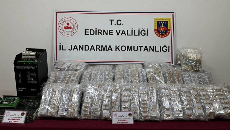 Jandarma 1 milyon 250 bin TL değerinde eşya ele geçirdi