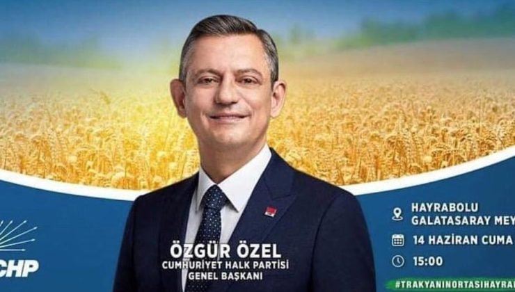 CHP Keşan İlçe Başkanlığı “Trakya Buğday Mitingi” için araç kaldıracak