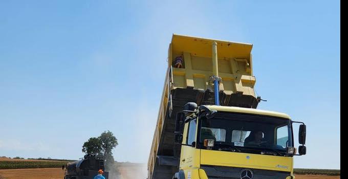 5.2 kilometre asfalt tamamlandı