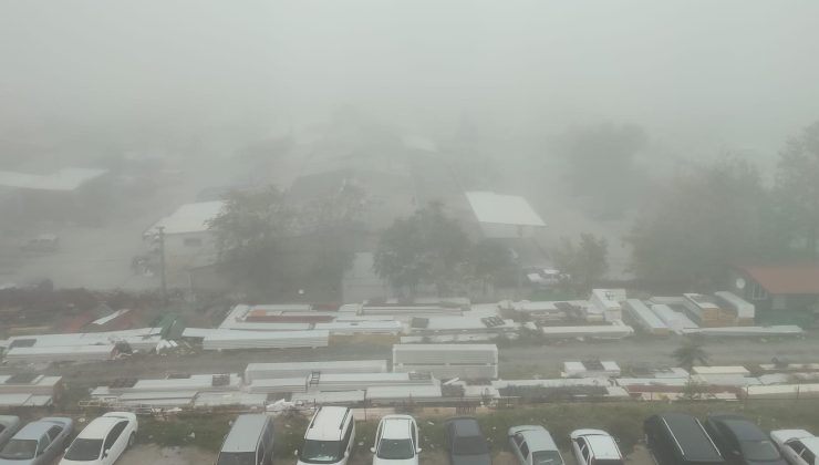 Sabah saatlerindeki sis etkili oldu