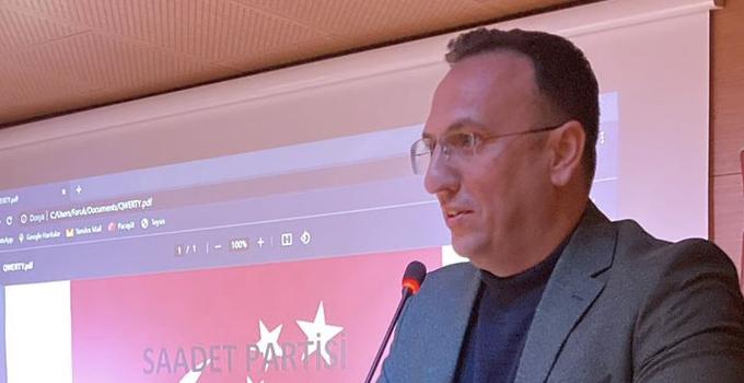 Saadet Partisi Edirne İl Başkanı ve Genel İdare Kurulu Üyesi Av. Sinan Tekin: “Belediyeler harcamalarında şeffaf olmalı”