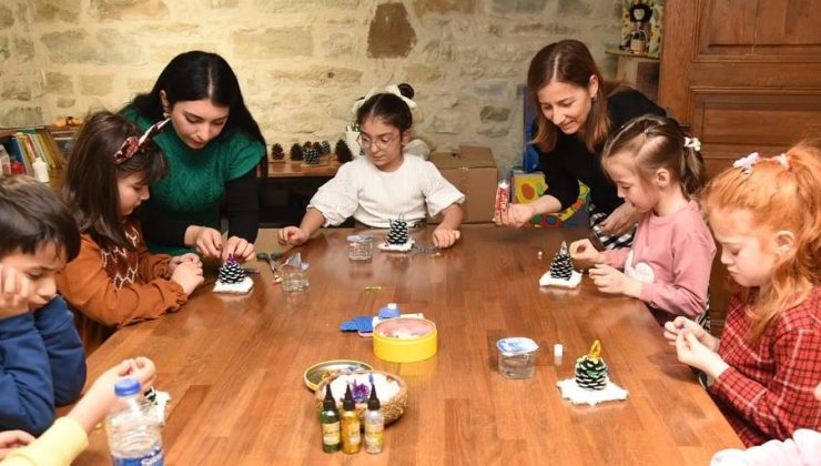 Kent Müzesinde çocukların yeni yıl heyecanı