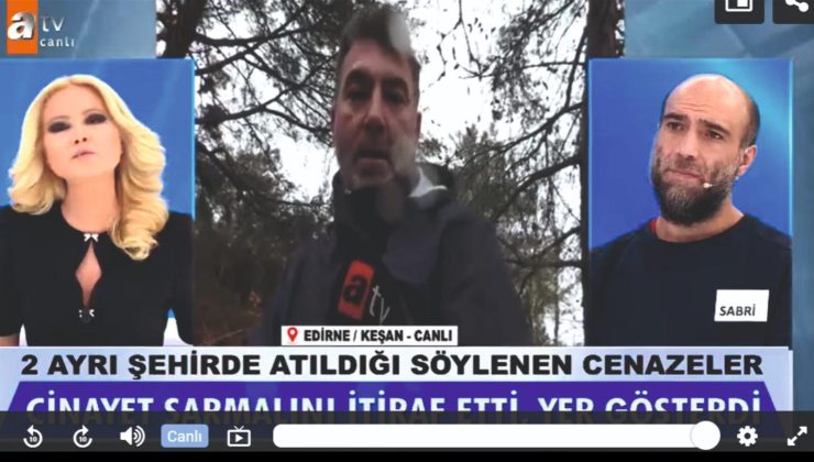 Müge Anlı’nın ekibi Keşan’da çekim yaptı