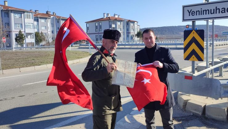 “Torundan Dedeye Vefa Yürüyüşü”nün 6. gününde Keşan’a ulaştı