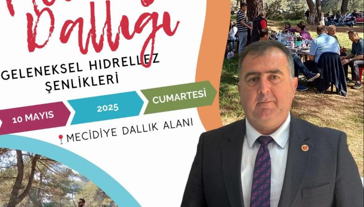 Mecidiye’nin geleneksel dallığı 10 Mayıs’ta…