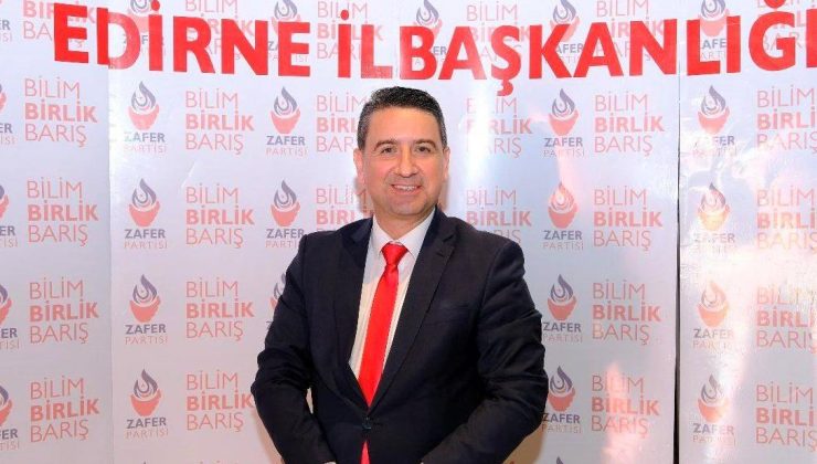 Zafer Partisi Edirne İl Başkanı Serkan Konak: “Edirne’deki yurtların hal-i pür-melalini okumaktayız”