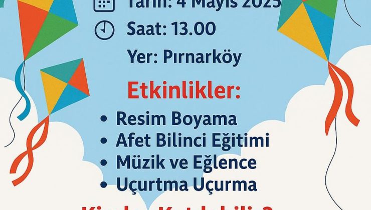 KEDAK’ın Uçurtma Şenliği 4 Mayıs’ta…