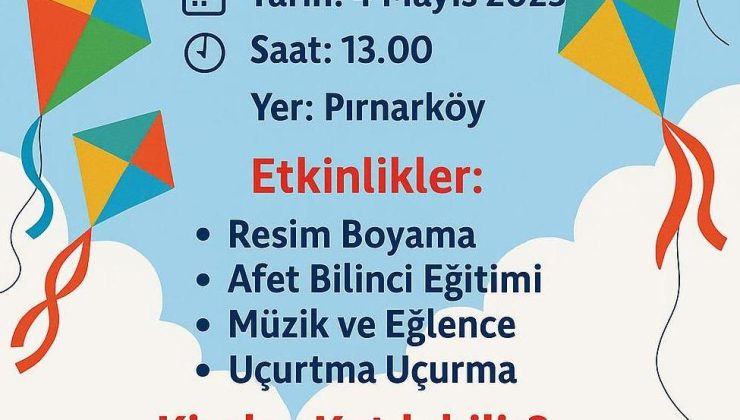 KEDAK’ın Uçurtma Şenliği yarın yapılacak