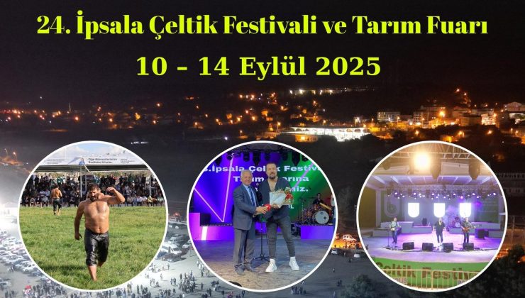 Bu yıl 24.’sü düzenlenen Çeltik Festivali ve Tarım Fuarı 10 Eylül’de başlayacak