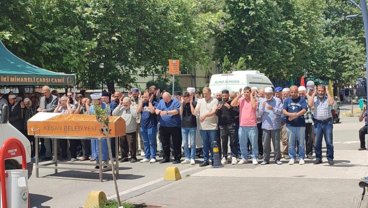 Adana’da hayatını kaybeden kadın, Keşan’da toprağa verildi