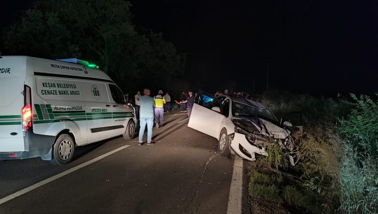 Beğendik yolunda feci kaza: 2 ölü