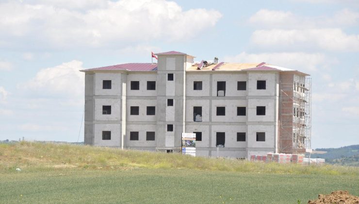 Yeni hizmet binasında çalışmalar hızla ilerliyor