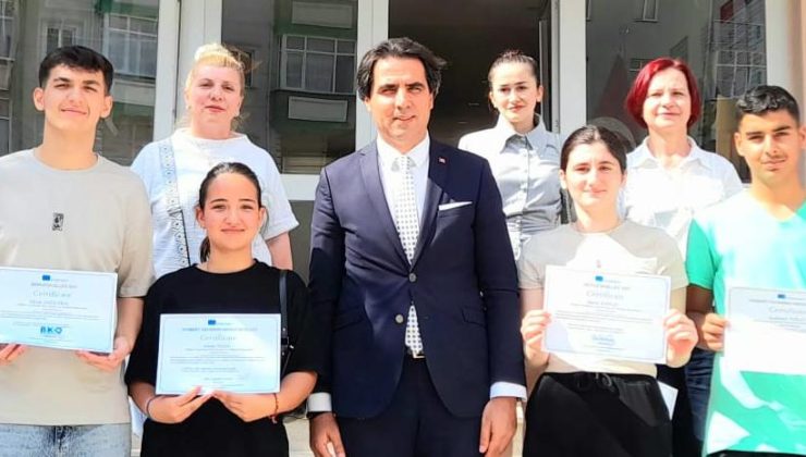 Erasmus+ programına katılan öğrenci ve öğretmenler deneyimlerini aktardı