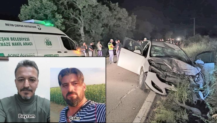 Beğendik yolunda feci kaza: 2 ölü