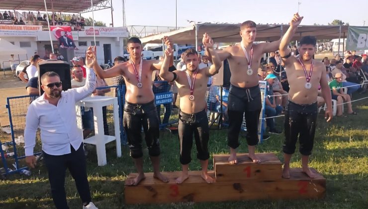 İpsala Spor Kulübü, Güreş Branşı ilk turnuvada ilk madalyasını kazandı