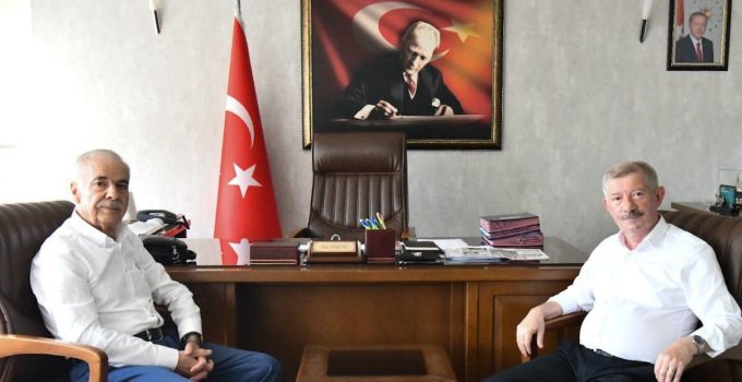 Özcan, Kaymakam Mercan’ı ziyaret etti