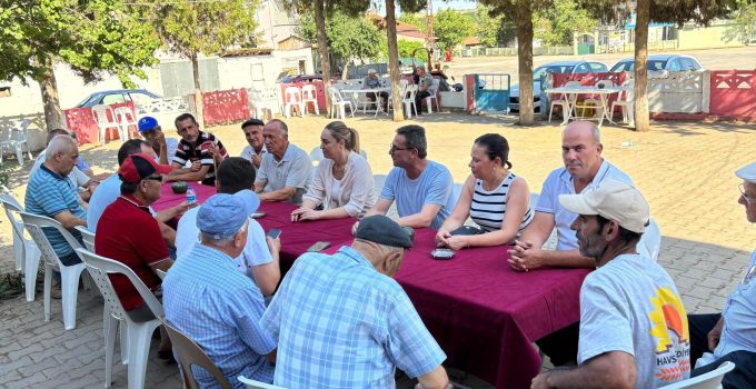 CHP, köylülerin sorunlarını dinlemeye devam ediyor