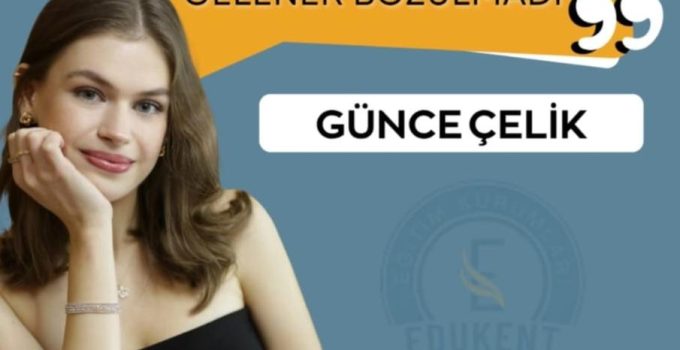 Keşan birincisi Günce Çelik..!!
