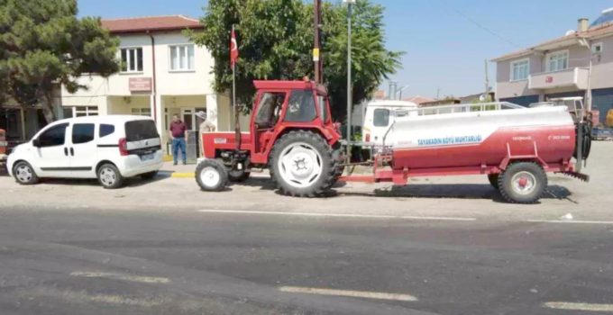 Tayakadın köyünde muhtarlık, yangın nöbeti için her gün 5 köylüyü görevlendiriyor