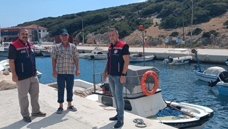 Sahil şeridindeki balıkçı barınakları denetlendi