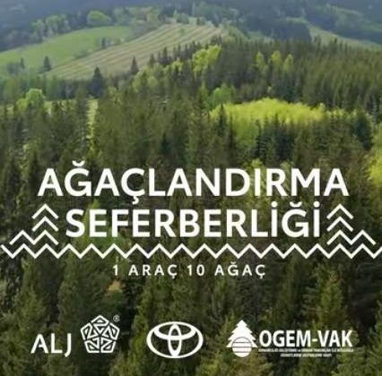 Toyota “Ağaçlandırma seferberliği” başlattı
