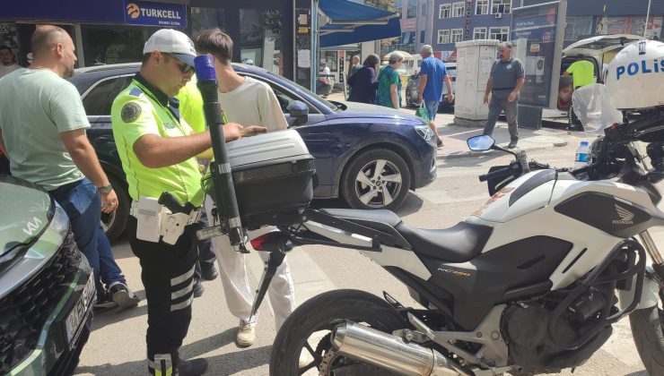 Motosikletlere yönelik denetim devam ediyor