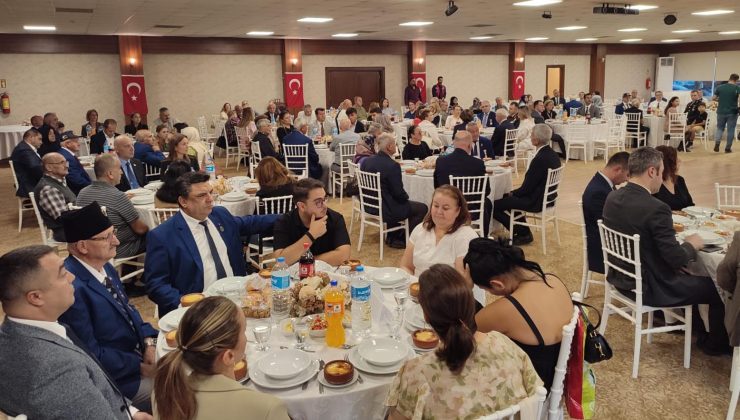 Gaziler onuruna yemek düzenlendi