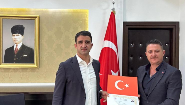 Keşan’a atanan Müdür Karbuz’a “Başarı Belgesi” verildi