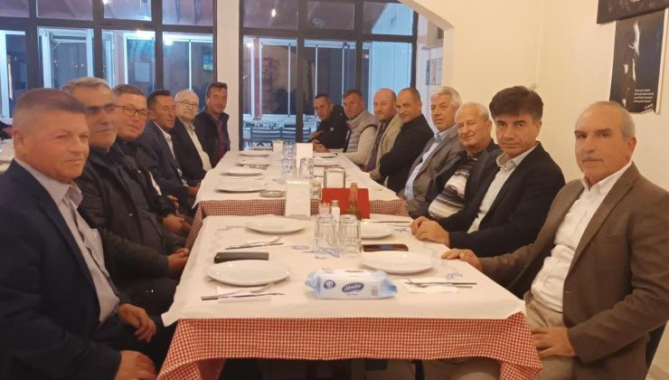 Adnan Vural ve Ali Mercan köy muhtarları ile bir araya geldi