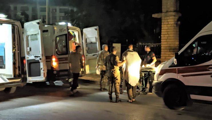 16 asker dumandan etkilenerek hastaneye kaldırıldı