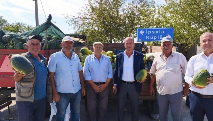 Kuraklık kavunu da vurdu