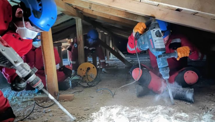 KEDAK’tan gerçeğini aratmayan tatbikat