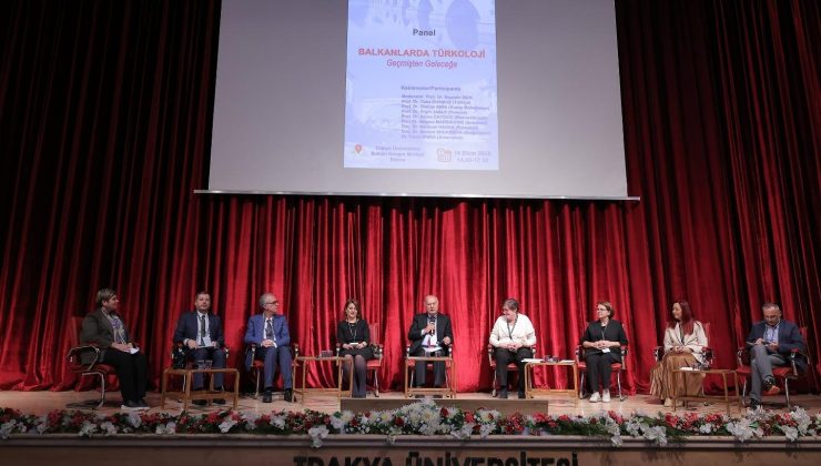“Balkanlarda Türkoloji: Geçmişten Geleceğe” paneli gerçekleştirildi