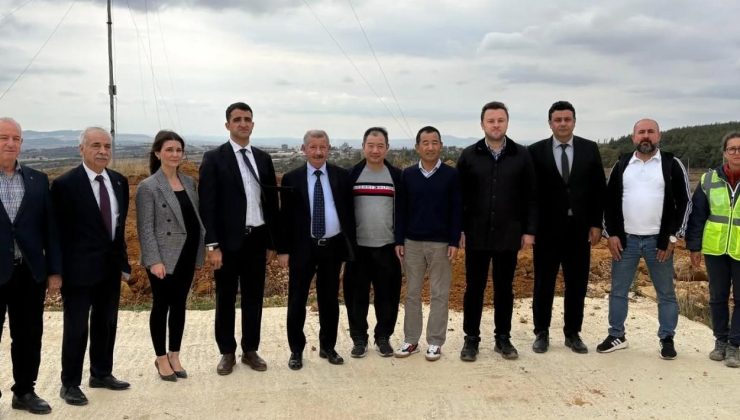 Yatırım yapacak firma yetkilileri OSB’de inceleme yaptı
