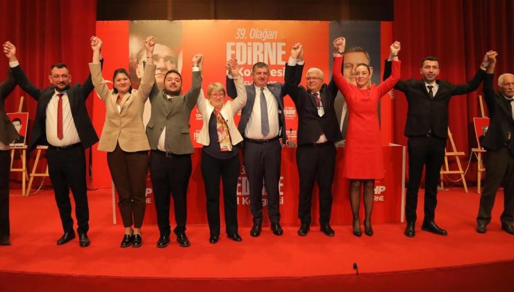 CHP Edirne İl Başkanı Yücel Balkanlı oldu