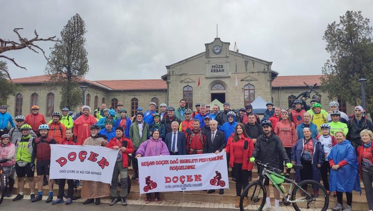Dağ Bisikleti Festivali 200 sporcunun katılımıyla başladı