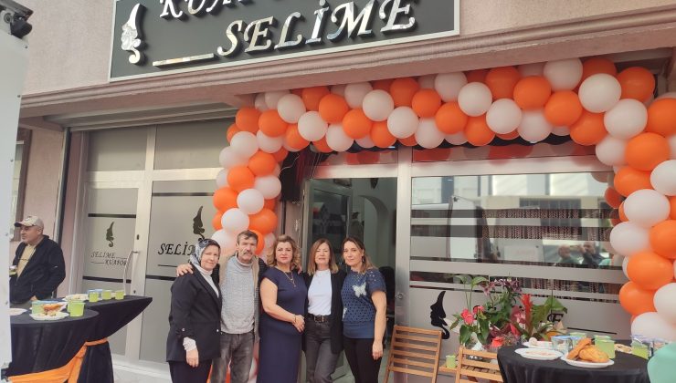 “Kuaför Selime” yeni yerinde hizmet vermeye başladı