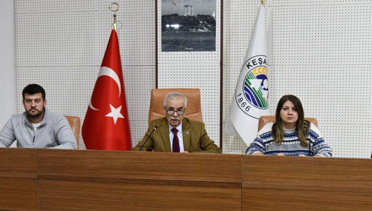 Keşan Belediyesi Kasım ayı toplantısı ikinci birleşimi gerçekleştirildi