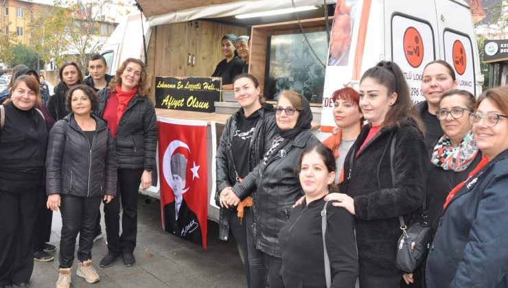 Atatürk ve şehitler için lokma hayrı yapıldı