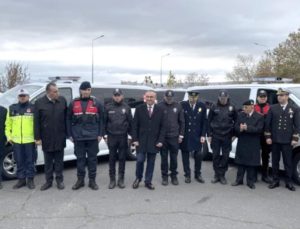 Tekirdağ’da güvenlik birimlerine yeni araçları teslim edildi