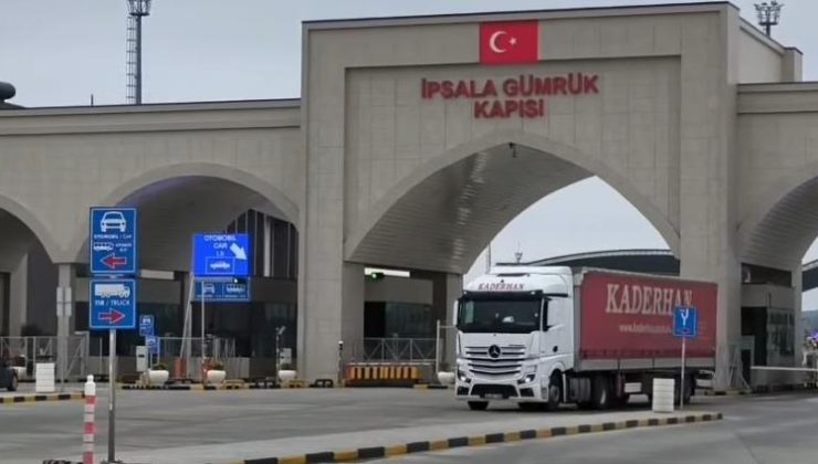 İpsala Sınır Kapısı’ndan geçişler başladı