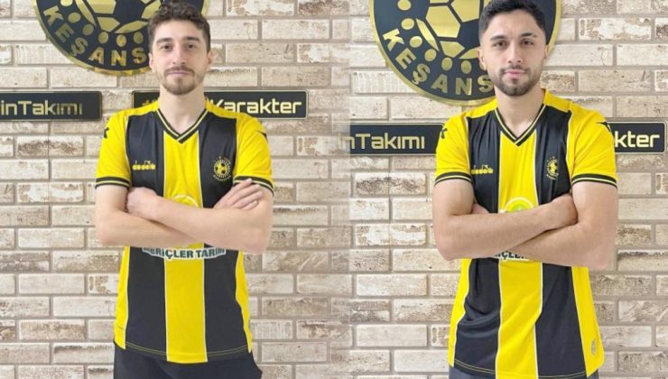 Keşanspor’a Gelibolu’dan 2 transfer