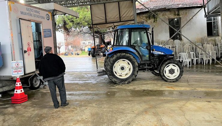 Gezici Araç Muayene İstasyonu, Gökçetepe’de hizmet verdi